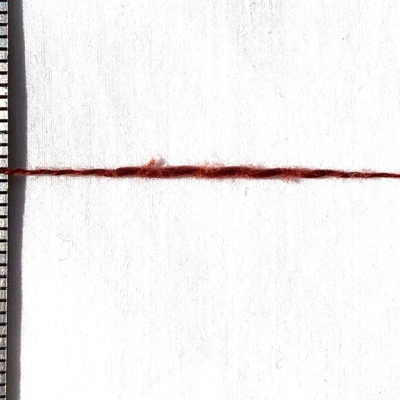 cone of copper orange yarn - Picture 4 of 4